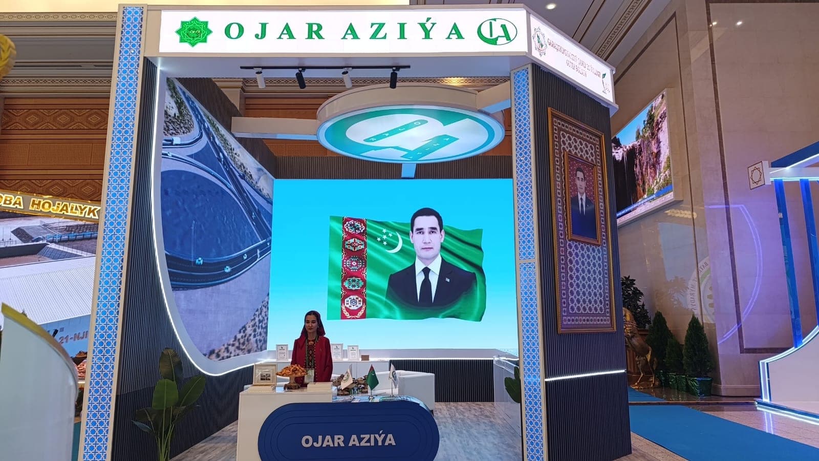 Aşgabatda Türkmenistanyň ykdysady üstünlikleriniň sergisi açyldy