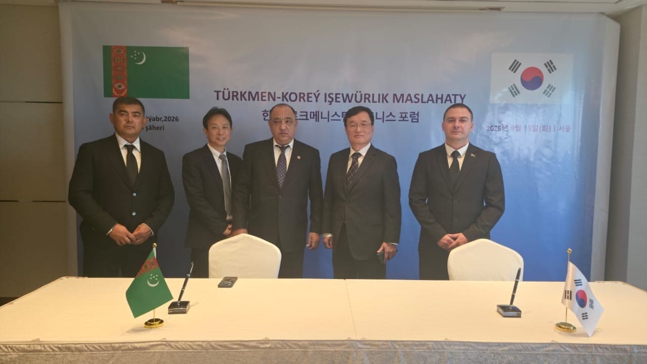Koreýa Respublikasynyň Seul şäherinde ilkinji türkmen-koreý bilelikdäki kärhanasyny döretmek barada ylalaşyk gazanyldy