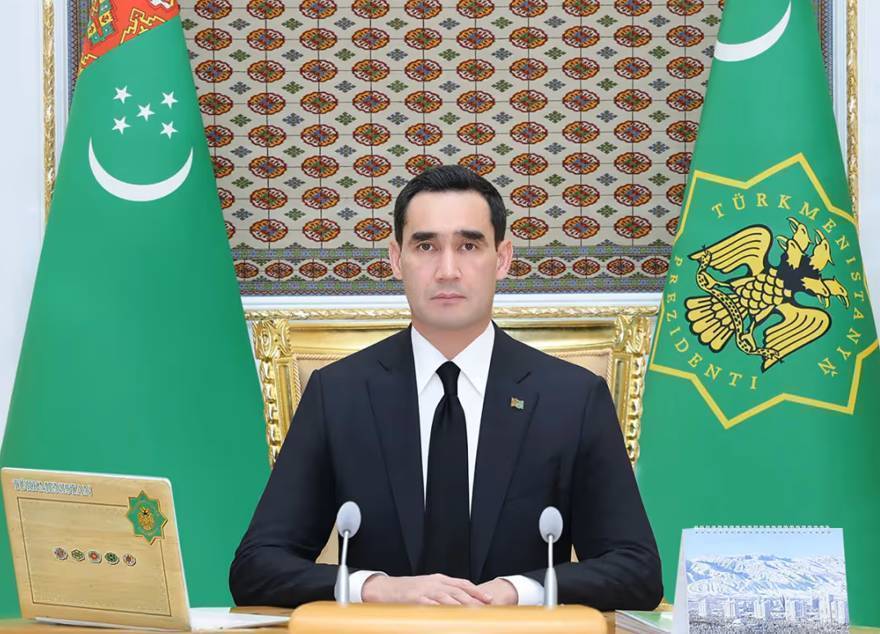 The President of Turkmenistan Oversees Regional Construction and Development
