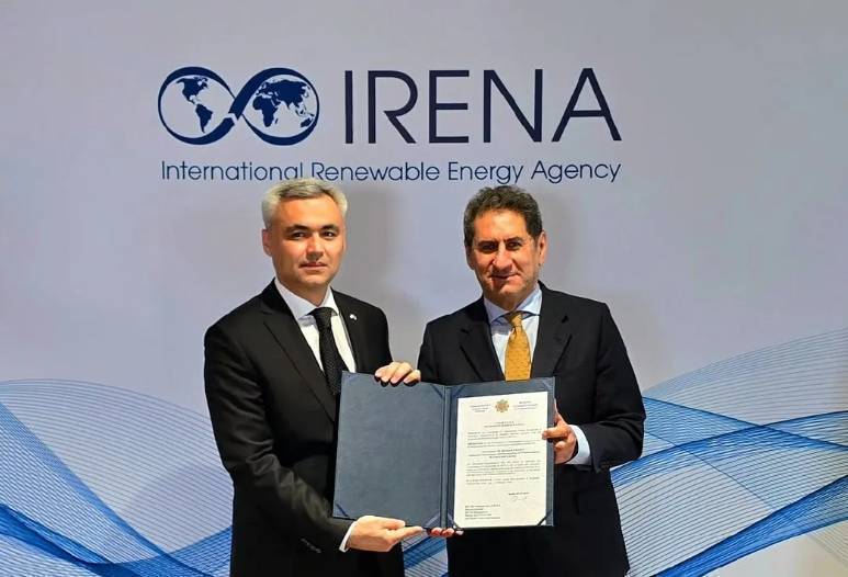 Turkmenistan’s Ambassador Presents Credentials to IRENA Chief in Abu Dhabi