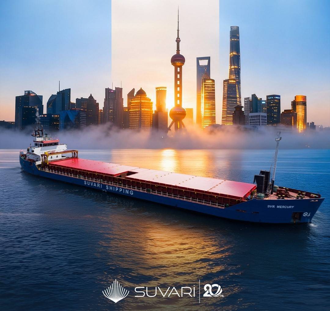 Suvari Shipping Delivers Heavy Industrial Equipment to Turkmenbashi Port