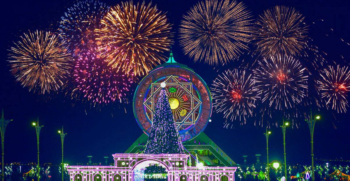 Turkmenistan Welcomed the New Year 2026