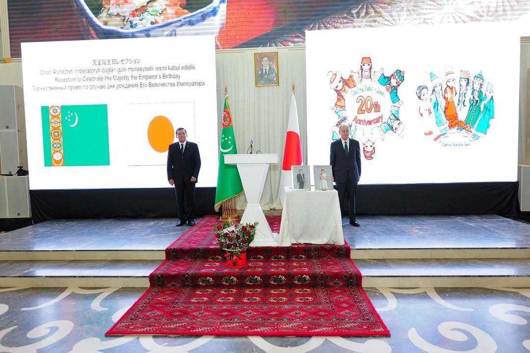 Japan and Turkmenistan Strengthen Bilateral Relations