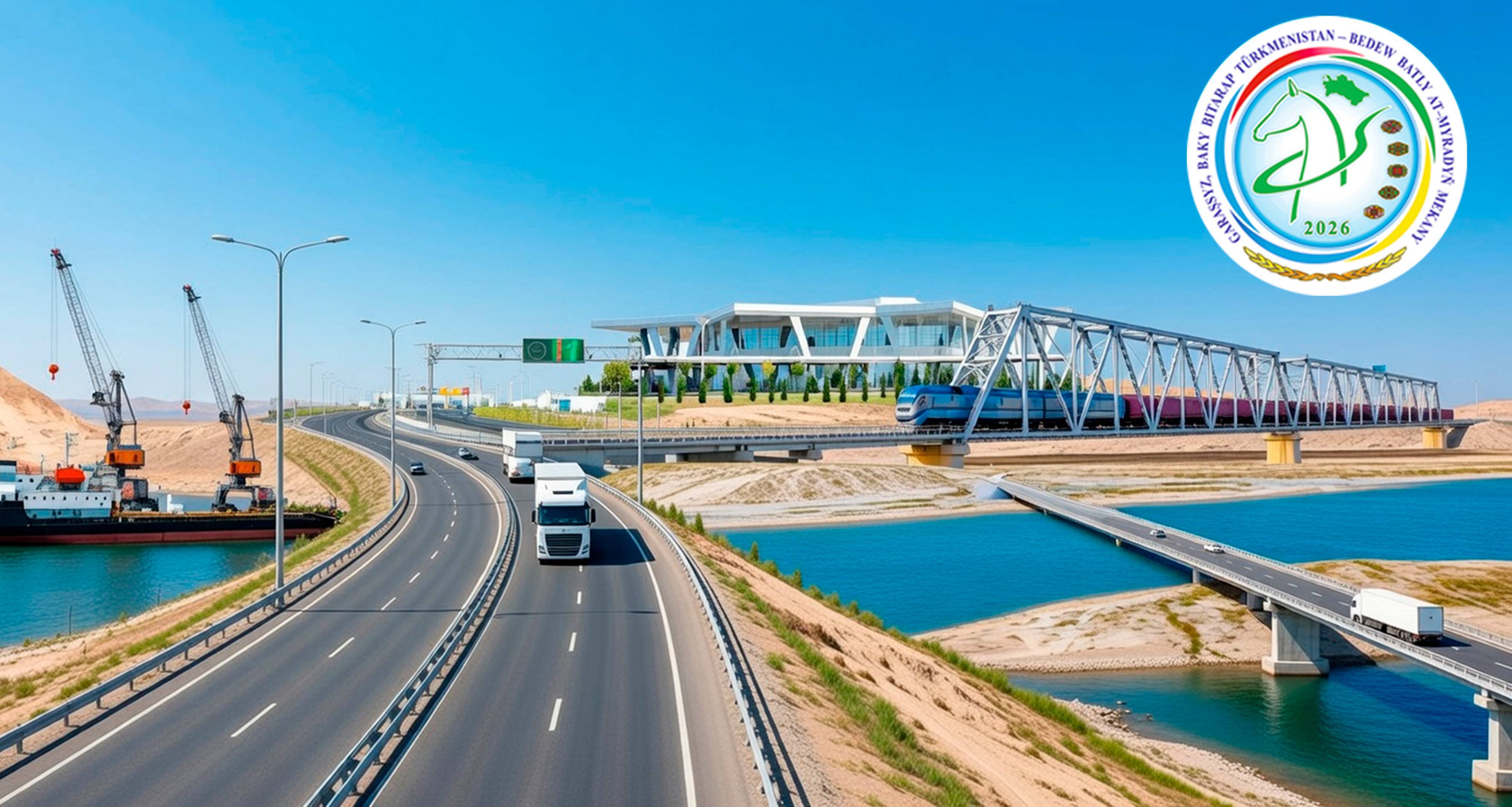 Turkmenistan to Launch Transport Projects in 2026