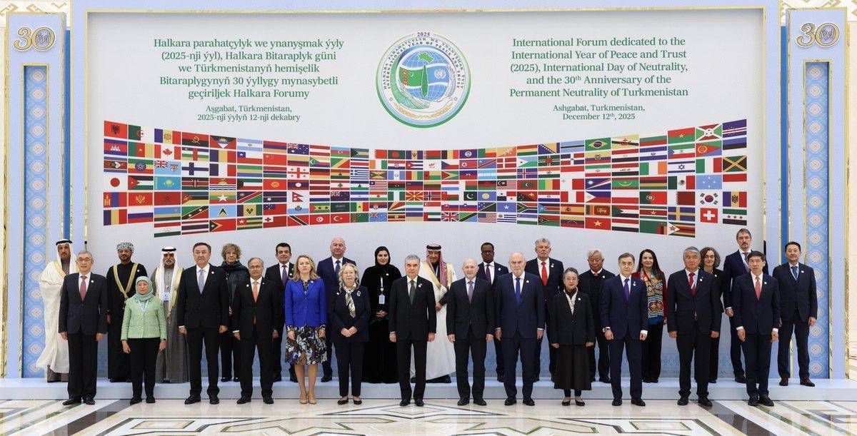 Dialogue of Neutrality: Ashgabat Emerged as a Hub for High-Level International Engagement