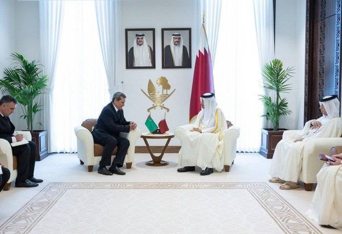 Turkmenistan, Qatar Hold Talks on Upcoming Forum in Ashgabat