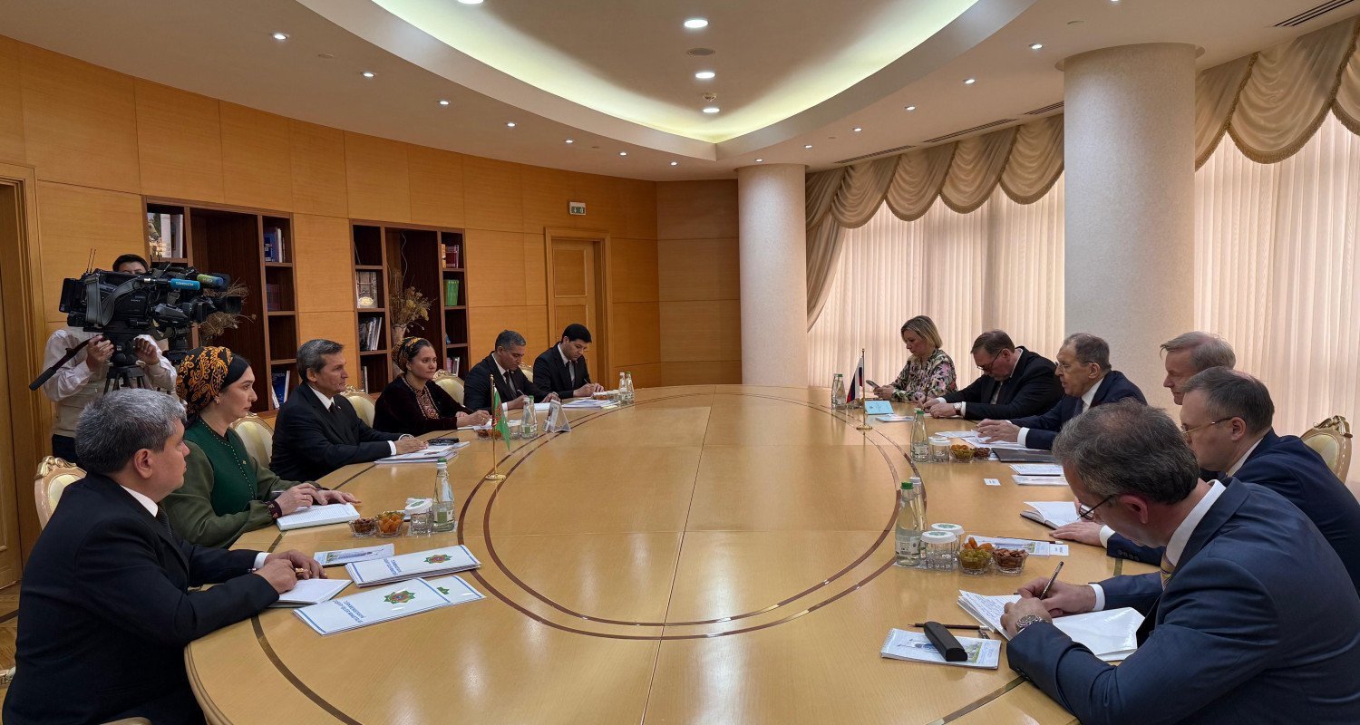 A meeting of the Ministers of Foreign Affairs of Turkmenistan and the Russian Federation was held in Ashgabat