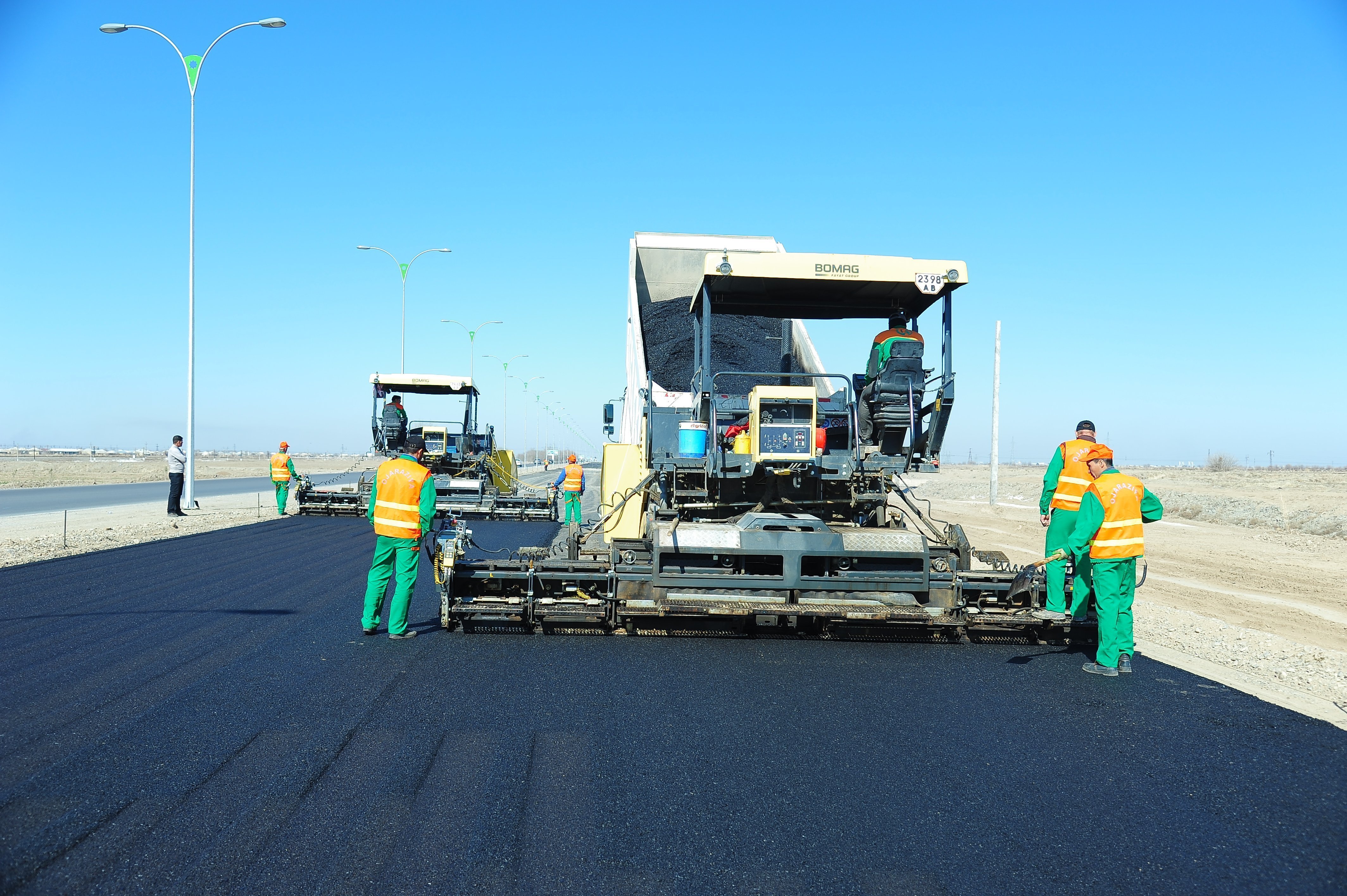 Infrastructure without borders: “Ojar Asia” is a reliable partner of Turkmenistan in the construction of highways Orient Link: https://orient.tm/en/post/87182/infrastructure-without-borders-ojar-asia-reliable-partner-turkmenistan-construction-highways