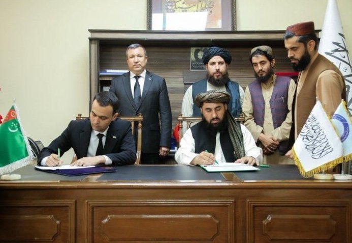 Turkmenistan and Afghanistan signed a $5 million agreement for the modernization of the Torghundi port